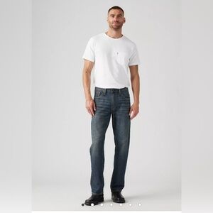 Levi's Blue Straight Jeans Classic Fit